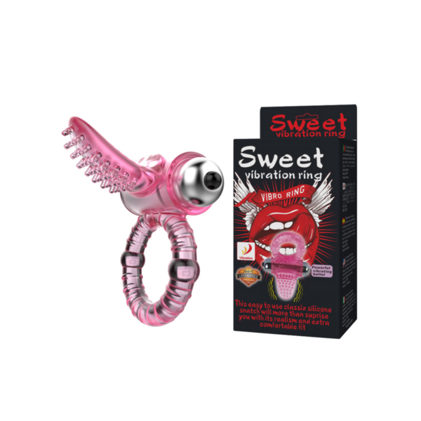 Anillo Vibrador con Lengua